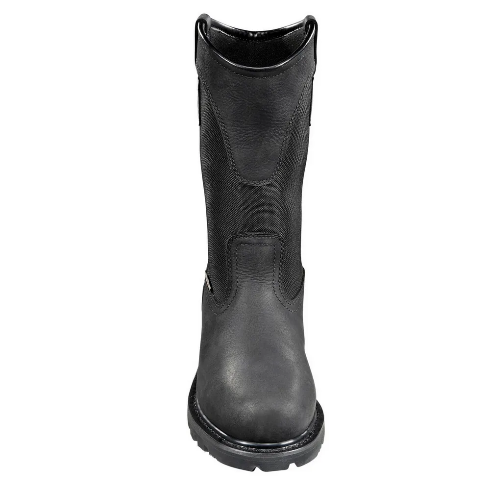 10-INCH WELLINGTON NON-SAFETY TOE WORK BOOT - BLK-Black Oil Tanned | Carhartt CWP1151
