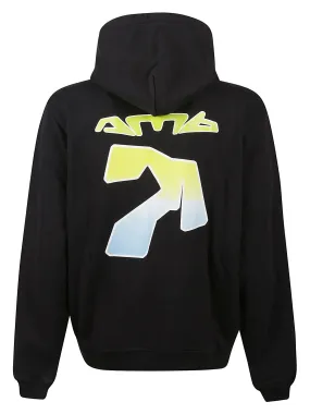 AMBUSH Back Gradation Graphic Hoodie Tap Shoe