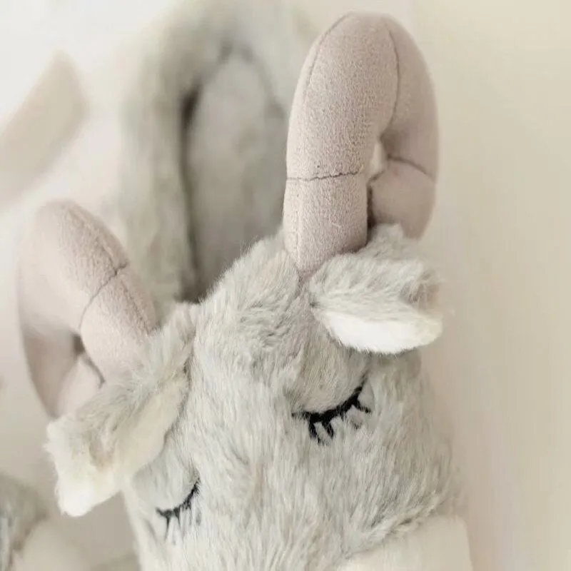 Animal Slippers Autumn And Winter Cartoon Lamb Home Warm Cotton Shoes UGG Style