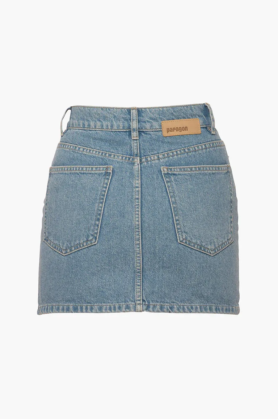 Asymetric Skirt - Light Blue