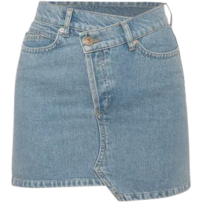 Asymetric Skirt - Light Blue