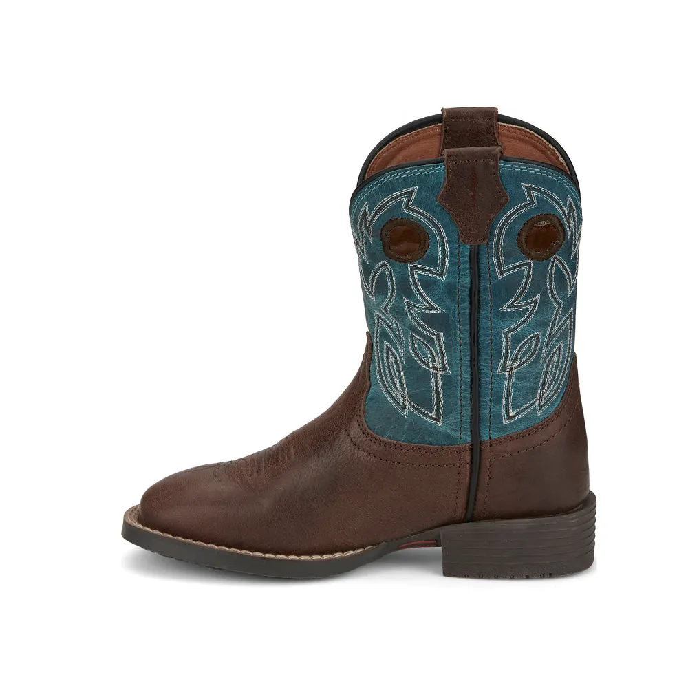 Bowline Wide Square Toe Cowboy Boots (Youth)