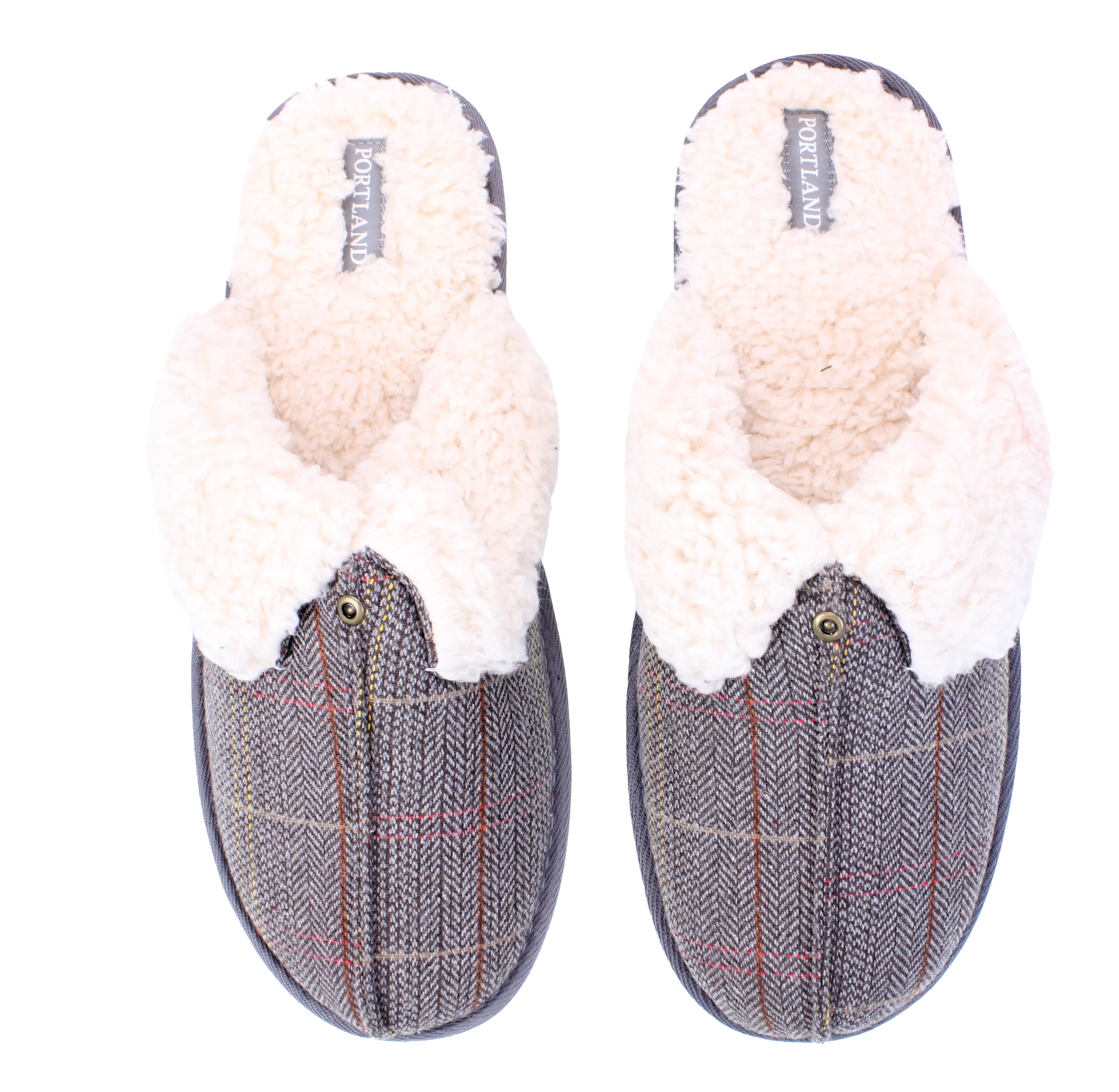 Brandwell Men's Mule Slippers Biscuit  8-9
