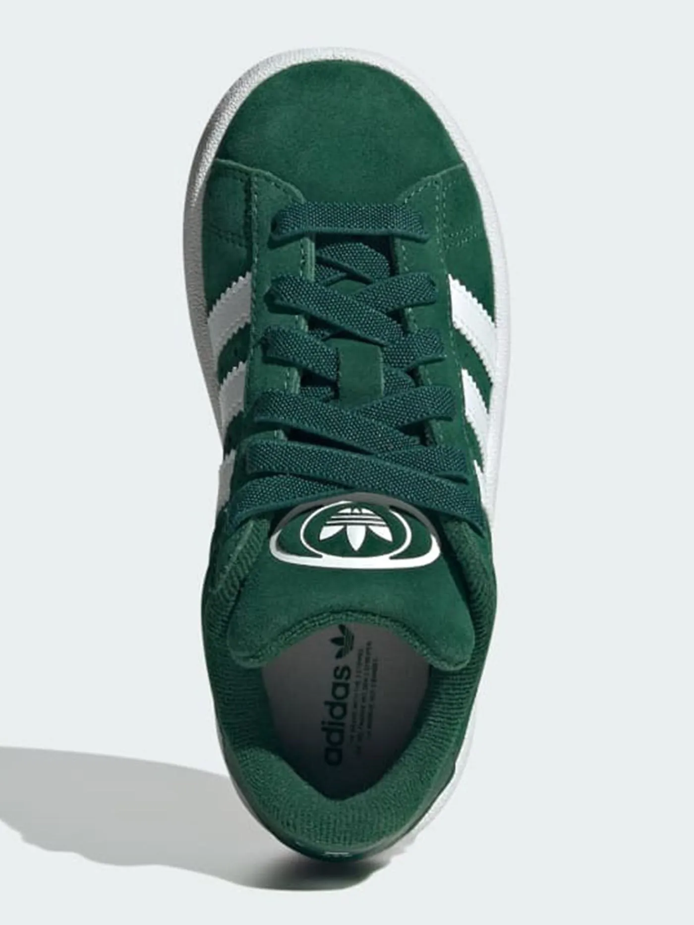 Campus 00s Dark Green/White/Gum2 Shoes (Kids)