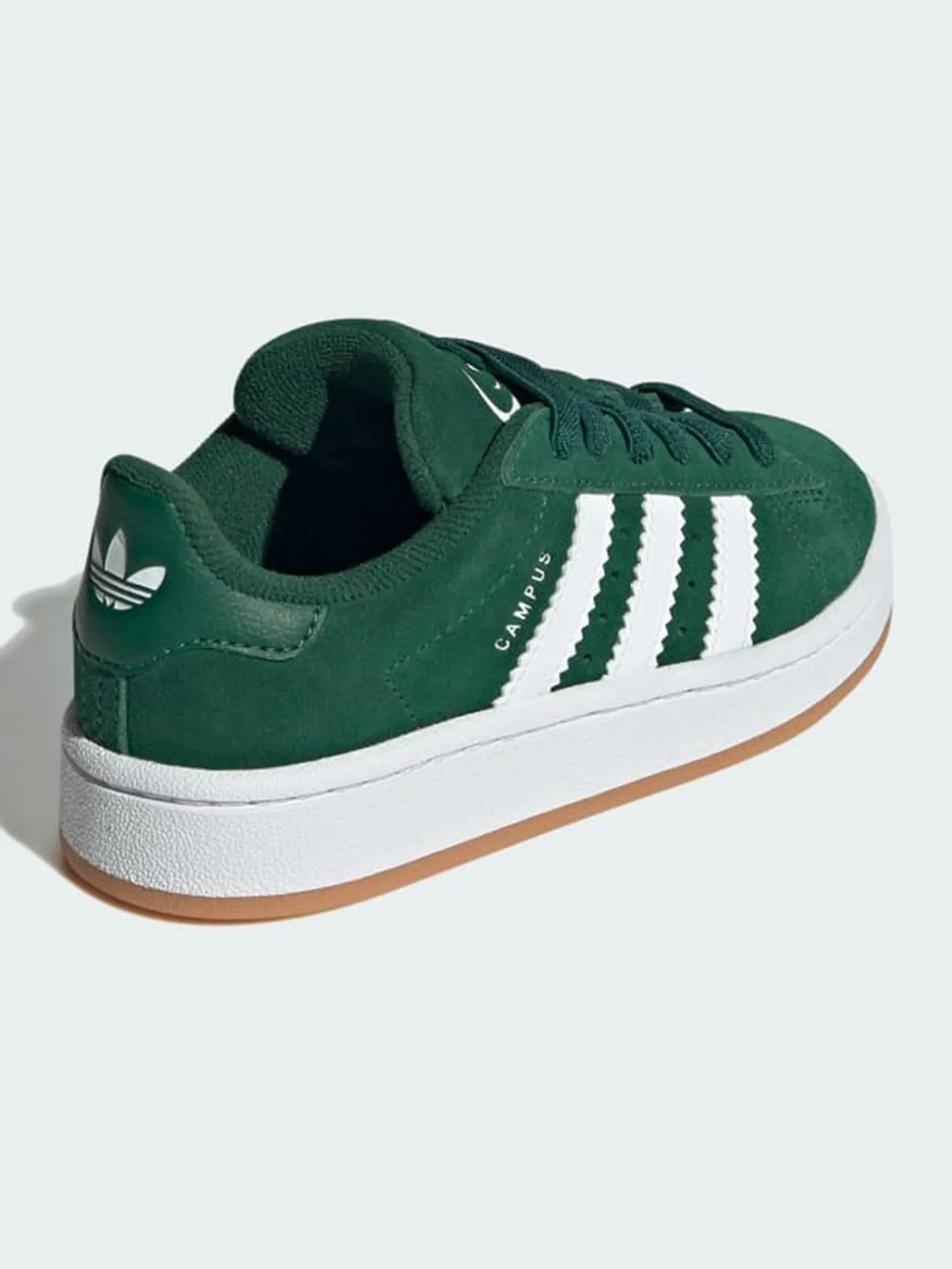 Campus 00s Dark Green/White/Gum2 Shoes (Kids)