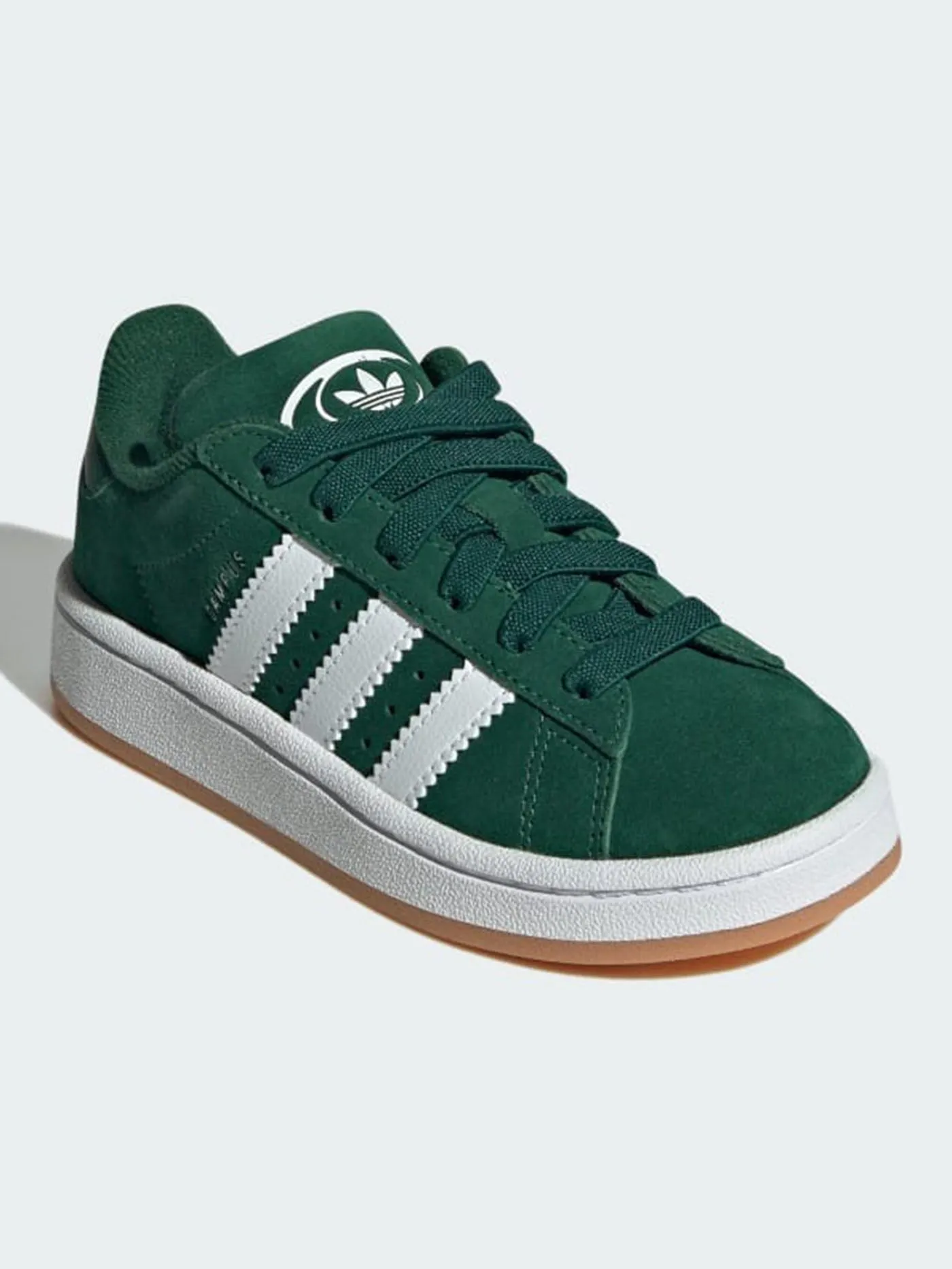 Campus 00s Dark Green/White/Gum2 Shoes (Kids)