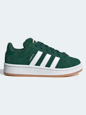 Campus 00s Dark Green/White/Gum2 Shoes (Kids)