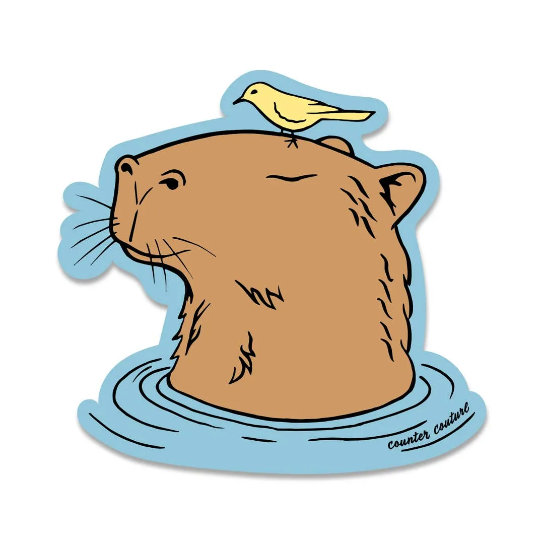 Capybara Sticker