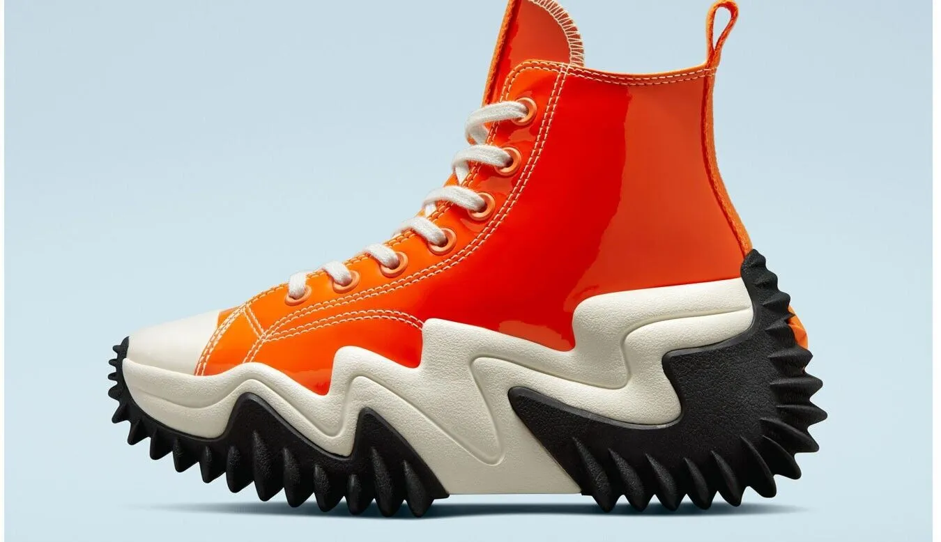 Converse Run Star Motion 171424C Unisex Bold Mandarin/Black/White Sneakers C39