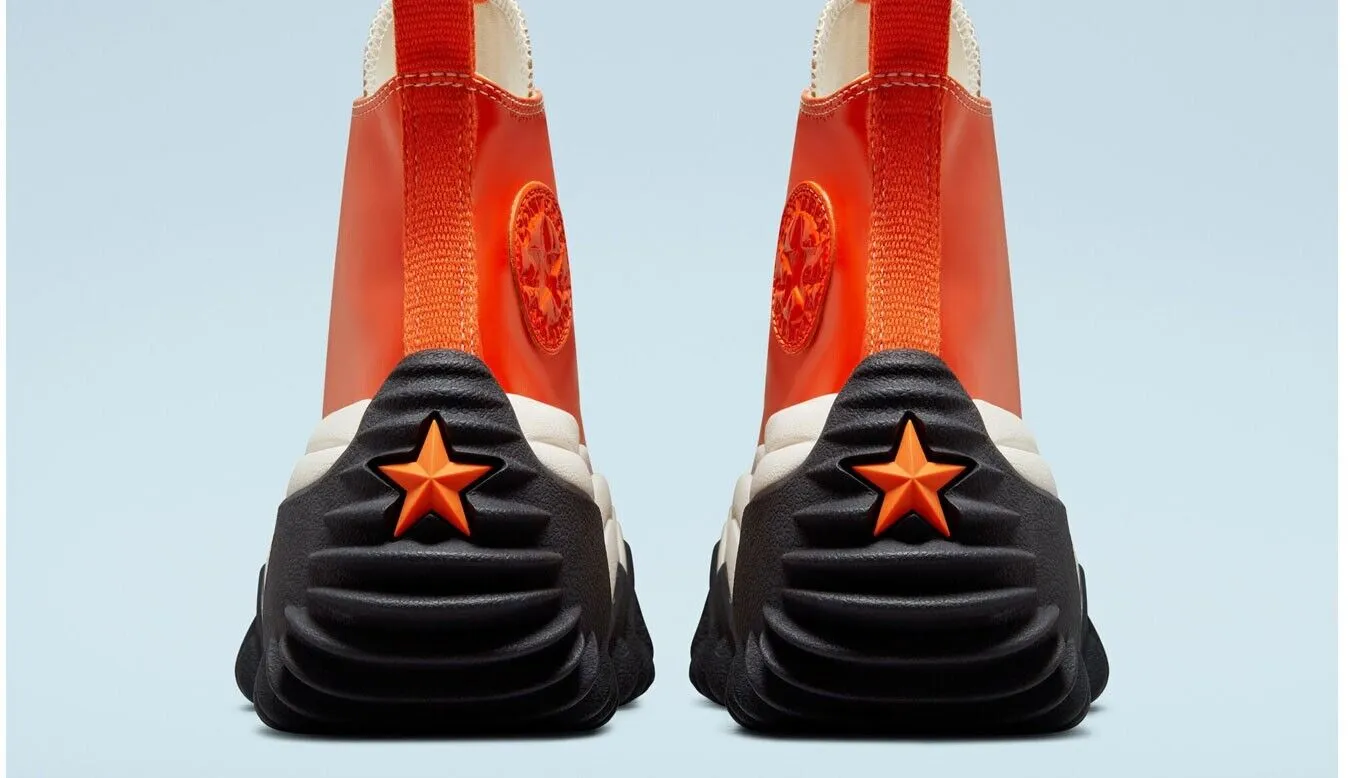 Converse Run Star Motion 171424C Unisex Bold Mandarin/Black/White Sneakers C39