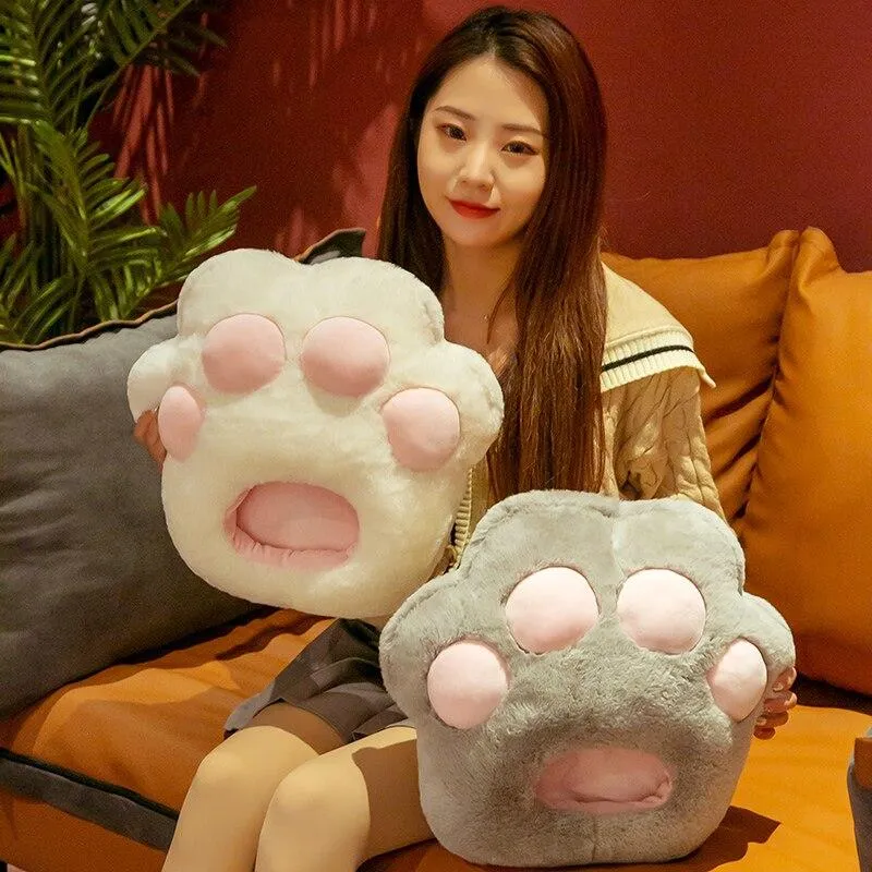 Cosy 2-in-1 Paw Plush Slipper