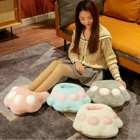Cosy 2-in-1 Paw Plush Slipper