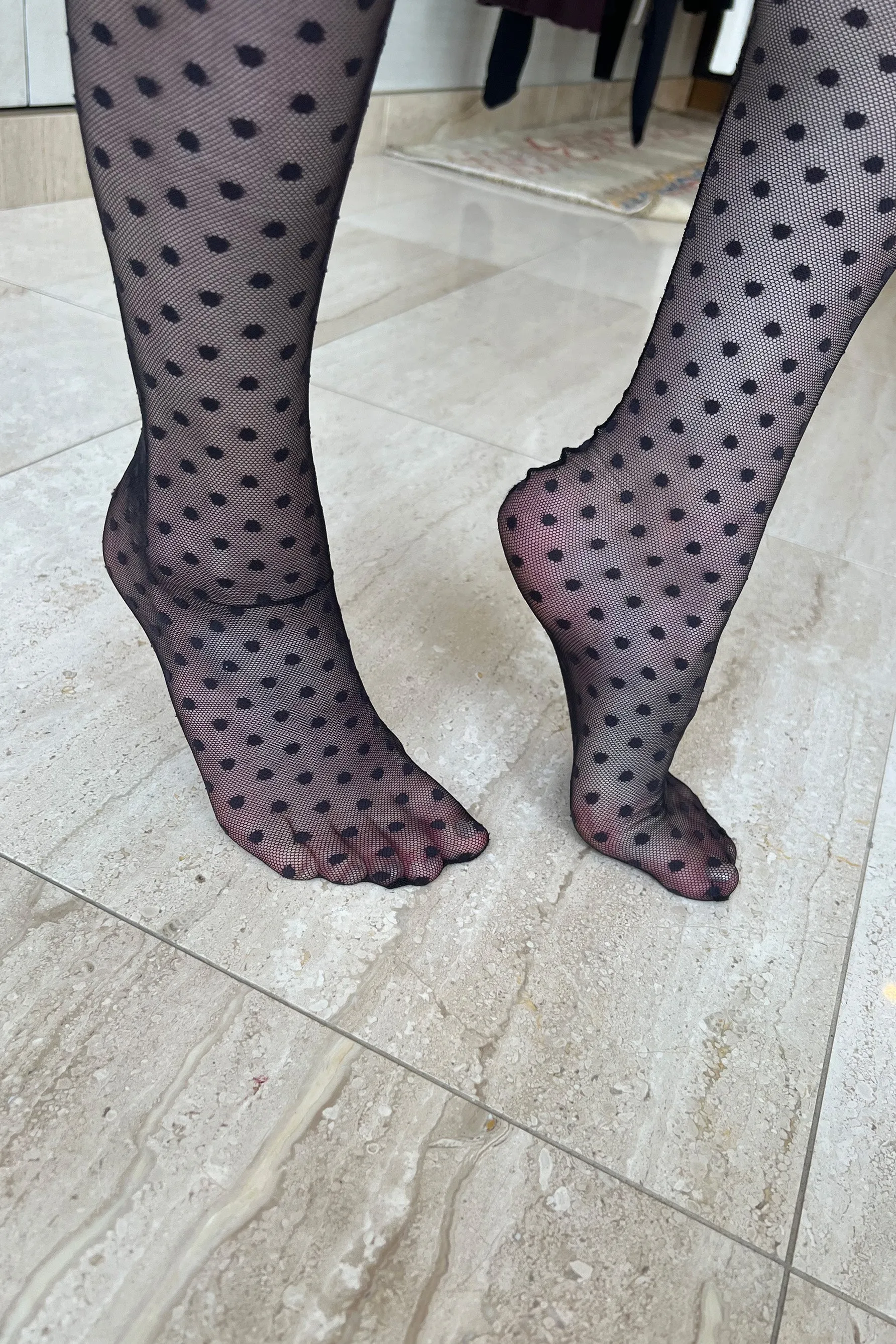 Coucou Lola Ankle Sock in Black