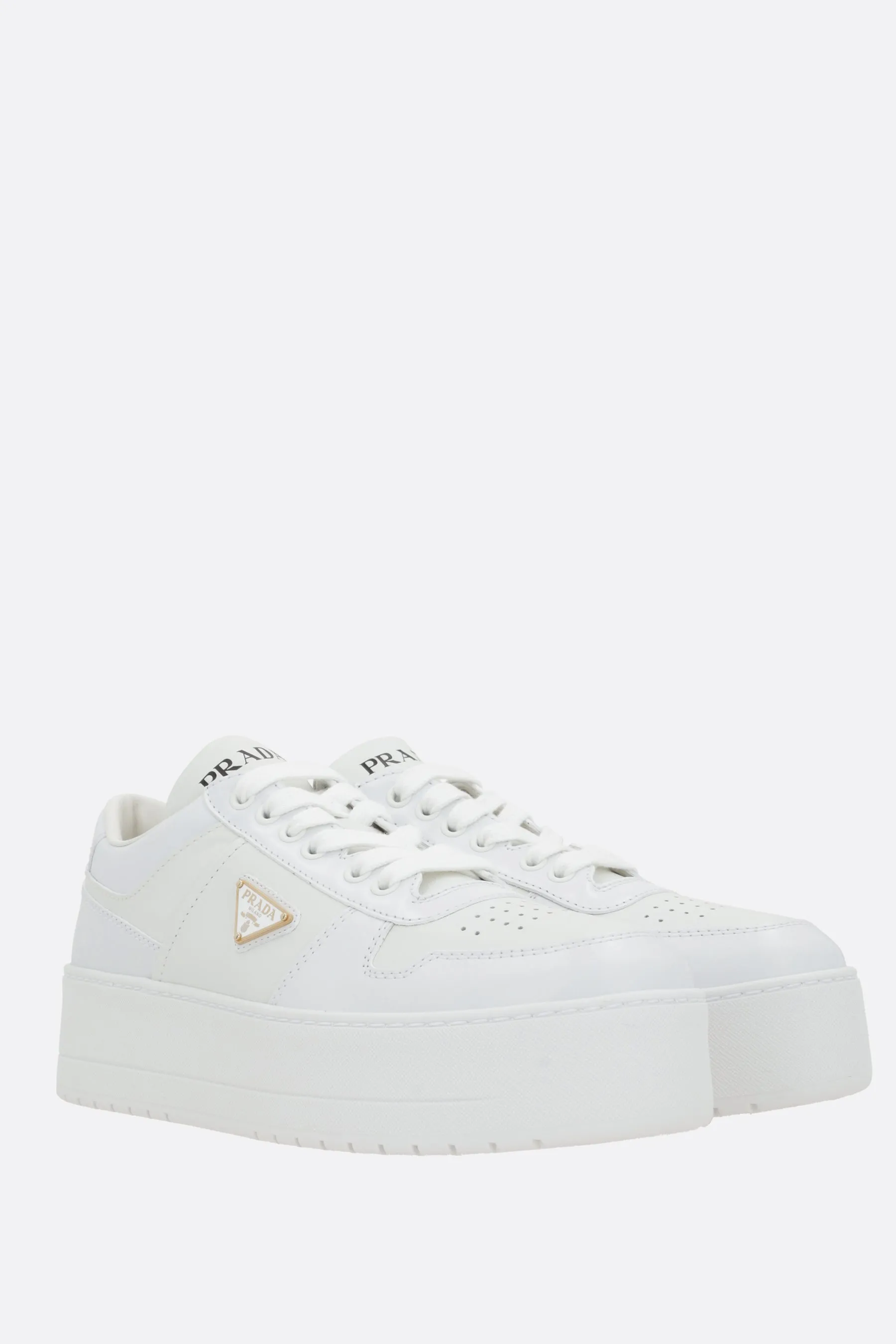Downtown Bold Flatform Leather Sneakers