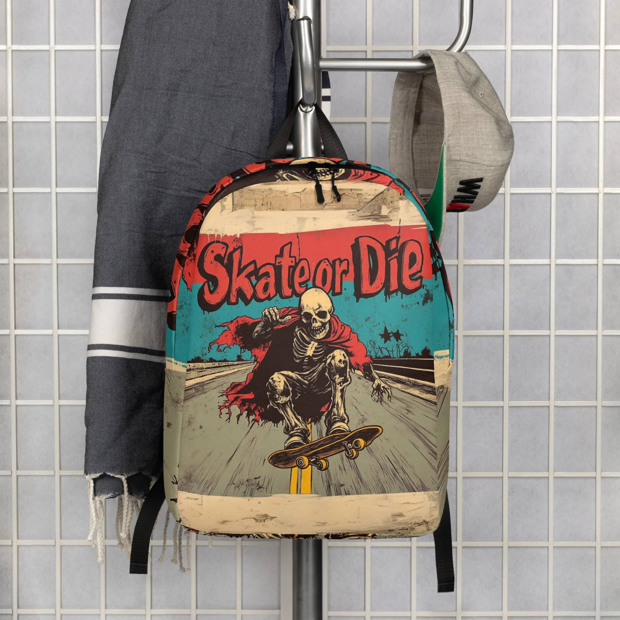 DUO MODERN "Skate Or Die" Minimalist Backpack
