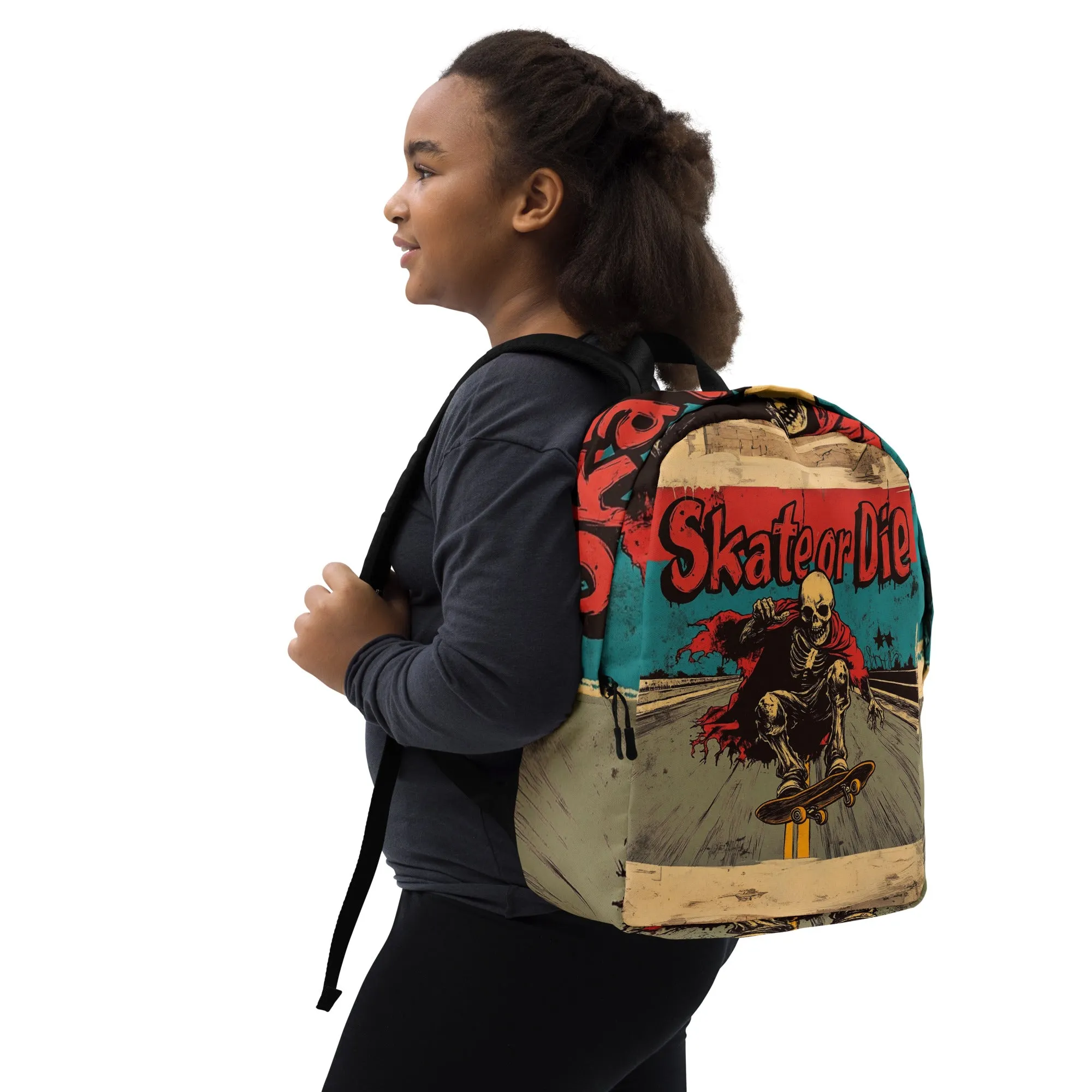 DUO MODERN "Skate Or Die" Minimalist Backpack