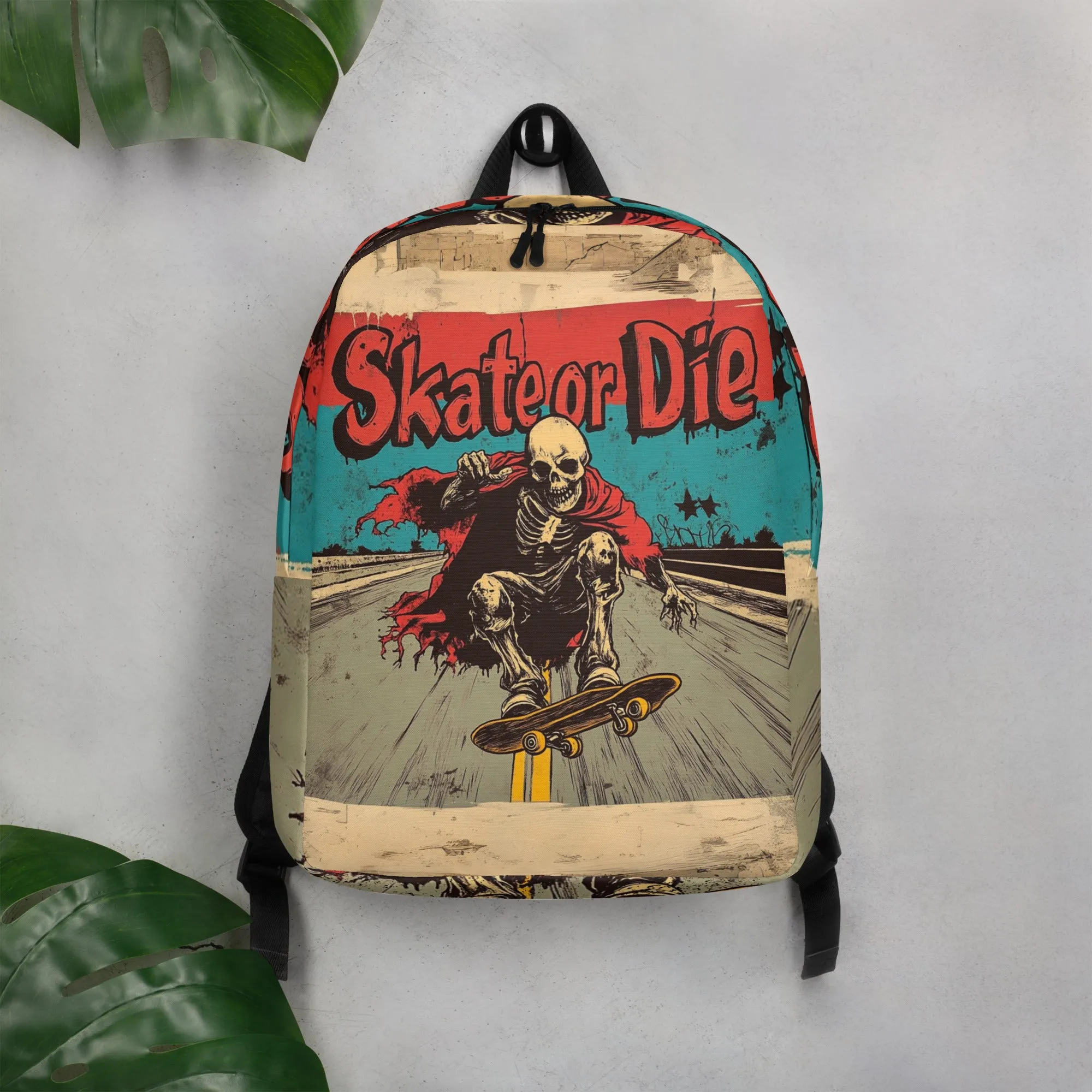 DUO MODERN "Skate Or Die" Minimalist Backpack