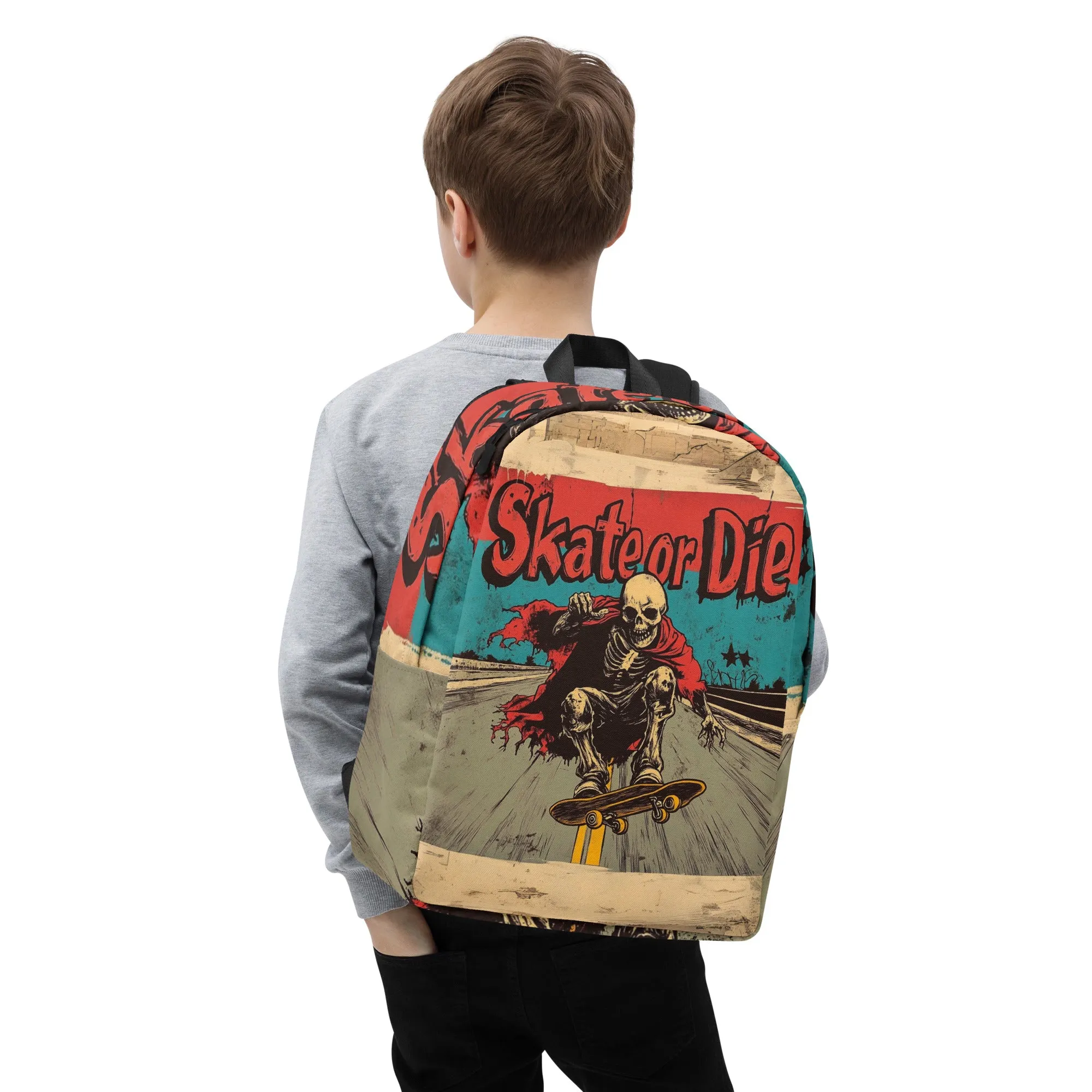 DUO MODERN "Skate Or Die" Minimalist Backpack