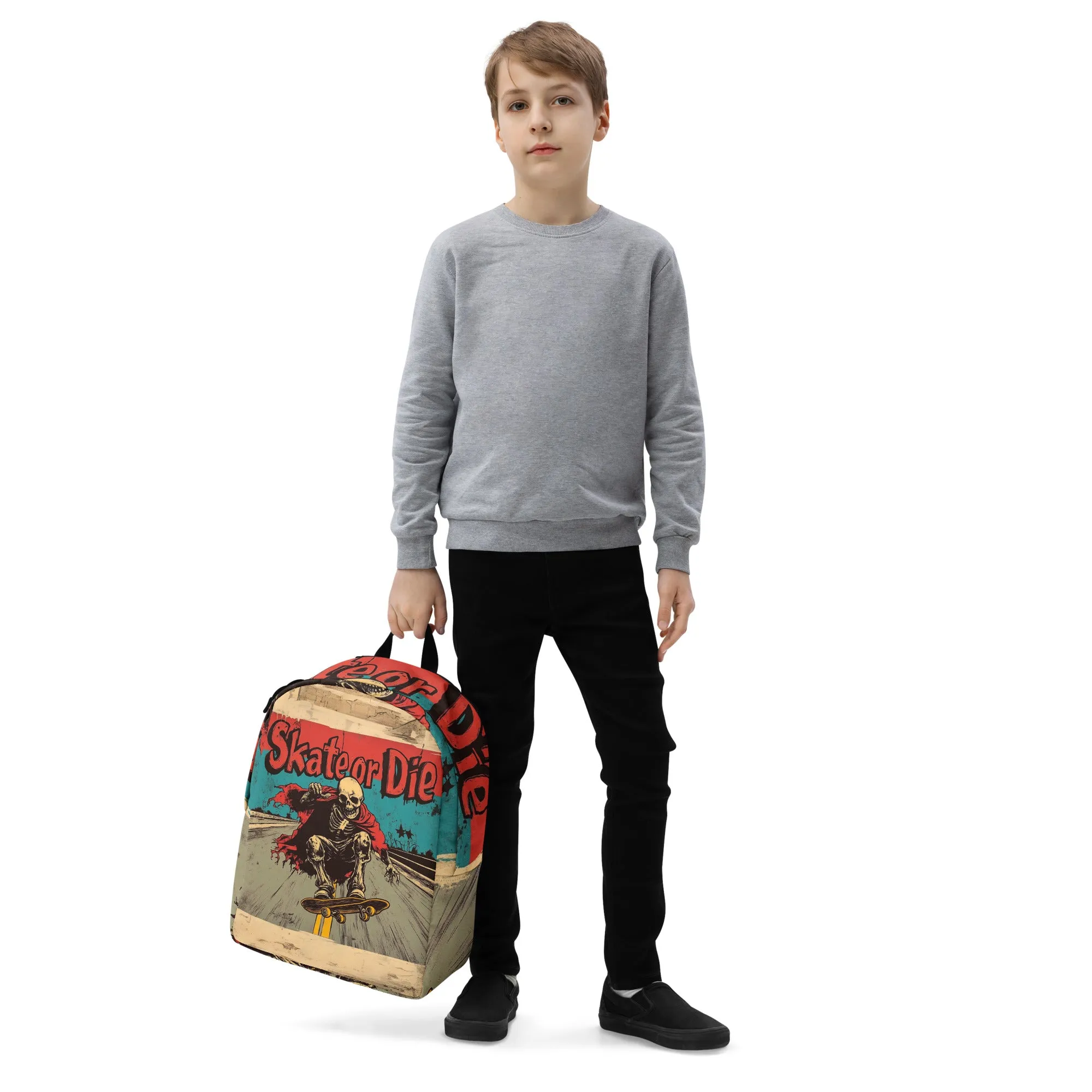DUO MODERN "Skate Or Die" Minimalist Backpack