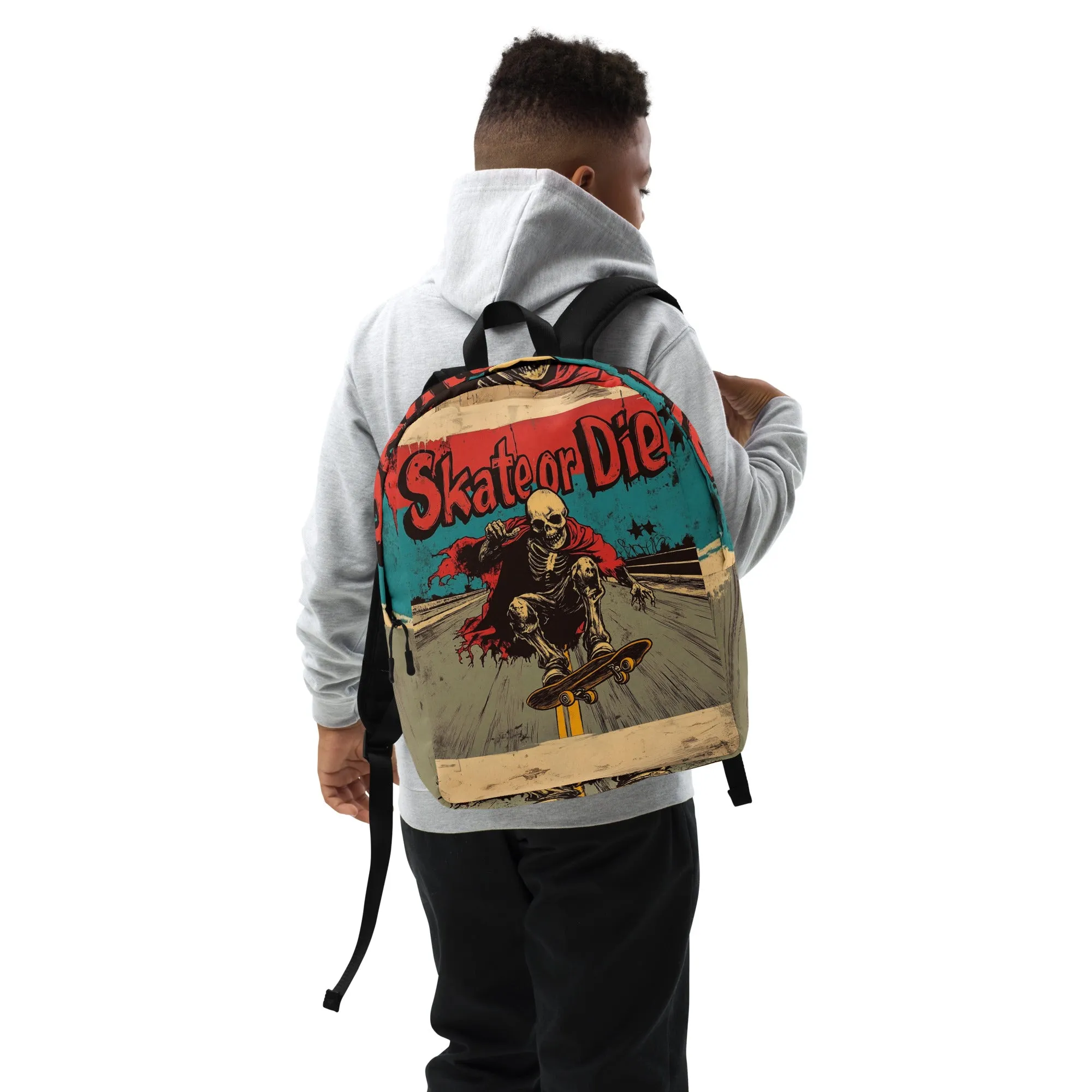 DUO MODERN "Skate Or Die" Minimalist Backpack
