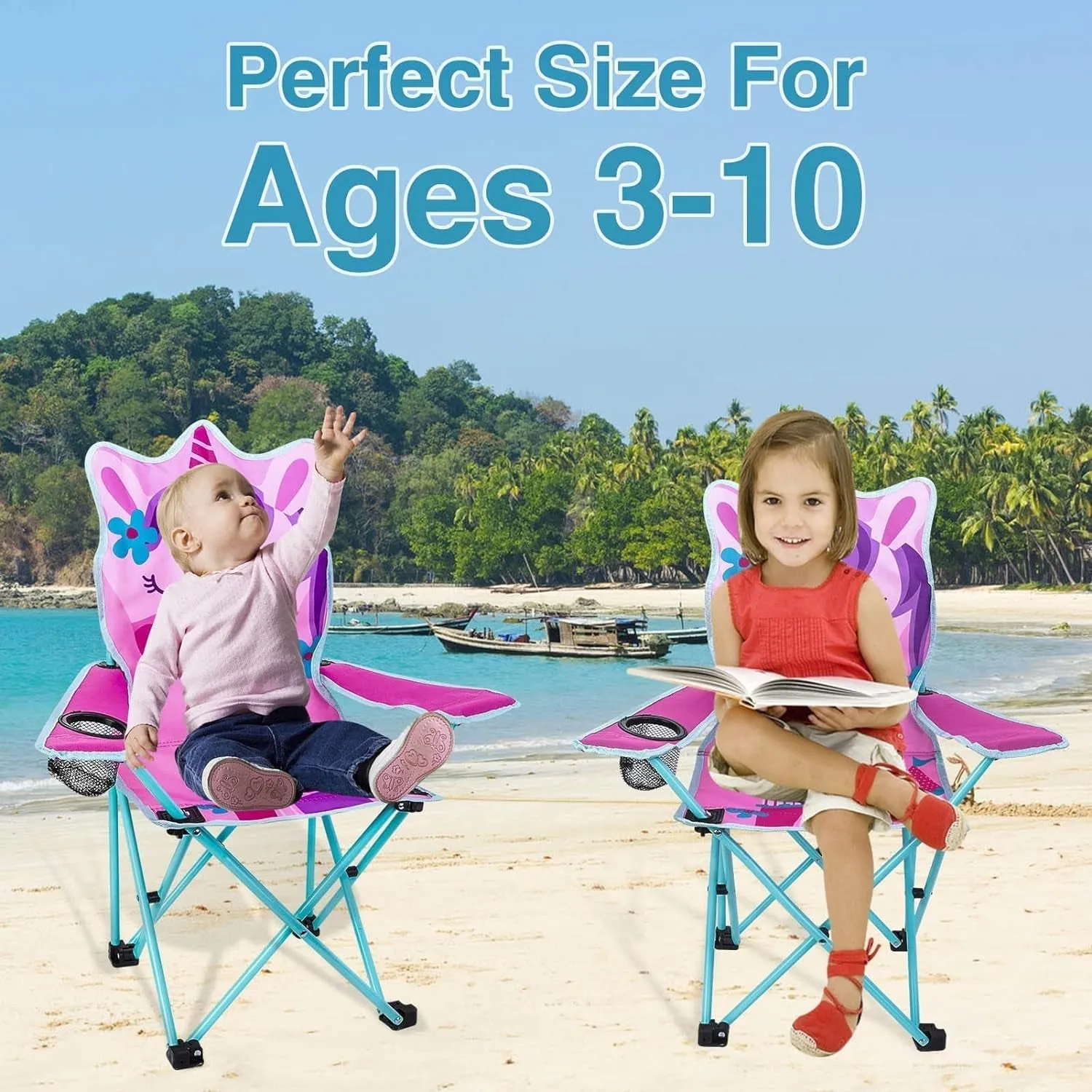 Durable Kids' Camping Chair for Outdoor Adventures - Perfect for Glamping