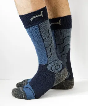 Fun Outdoor Alpaca Socks Denim