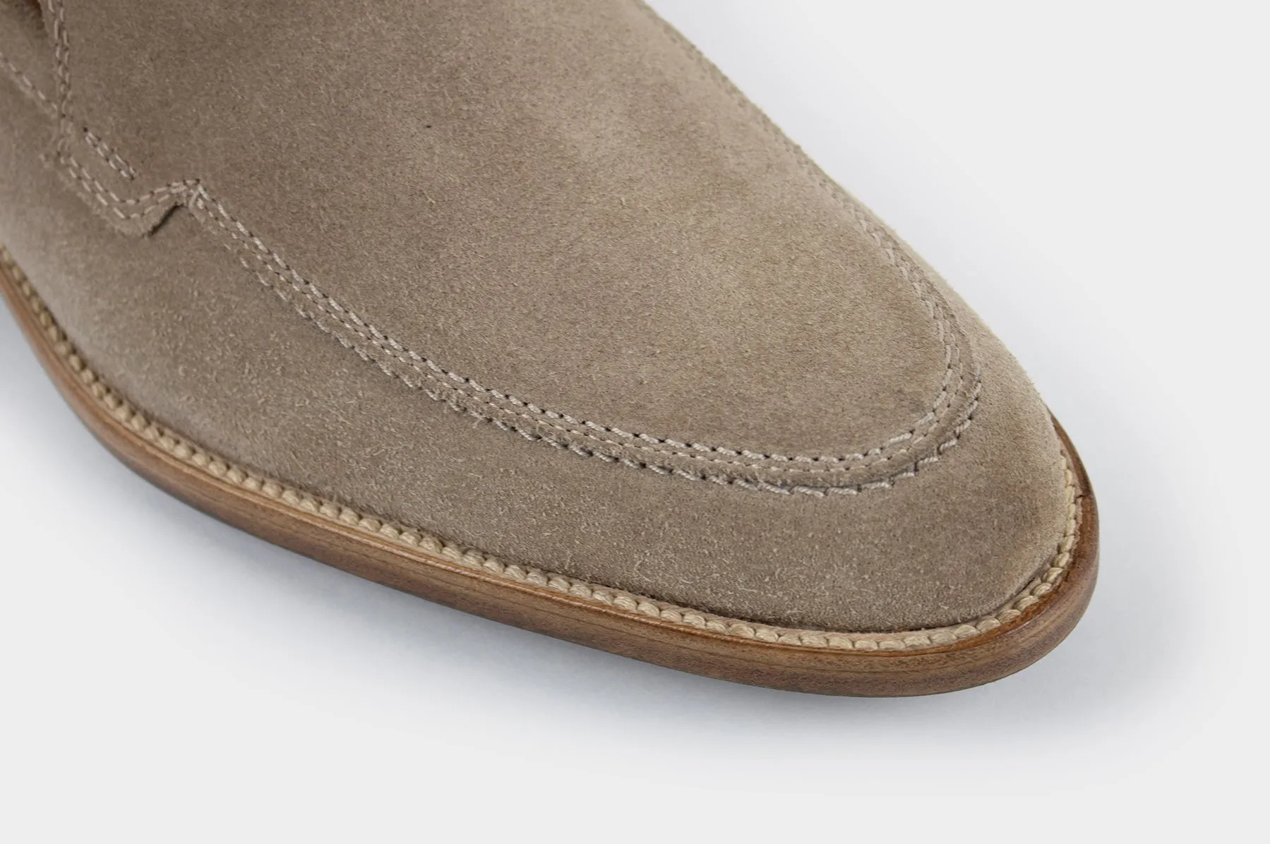 GABRIELE • Custom Fitted Bespoke Loafers • BEIGE