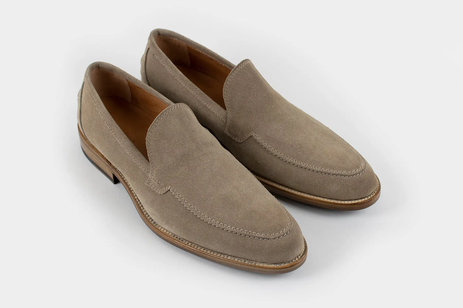 GABRIELE • Custom Fitted Bespoke Loafers • BEIGE
