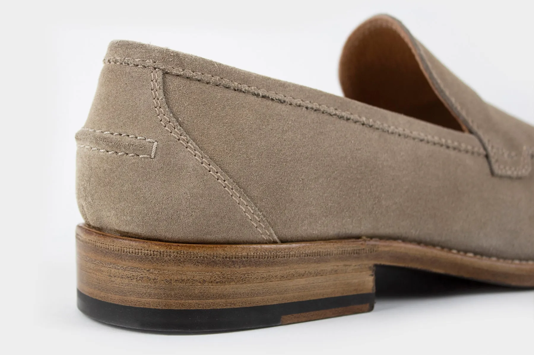 GABRIELE • Custom Fitted Bespoke Loafers • BEIGE