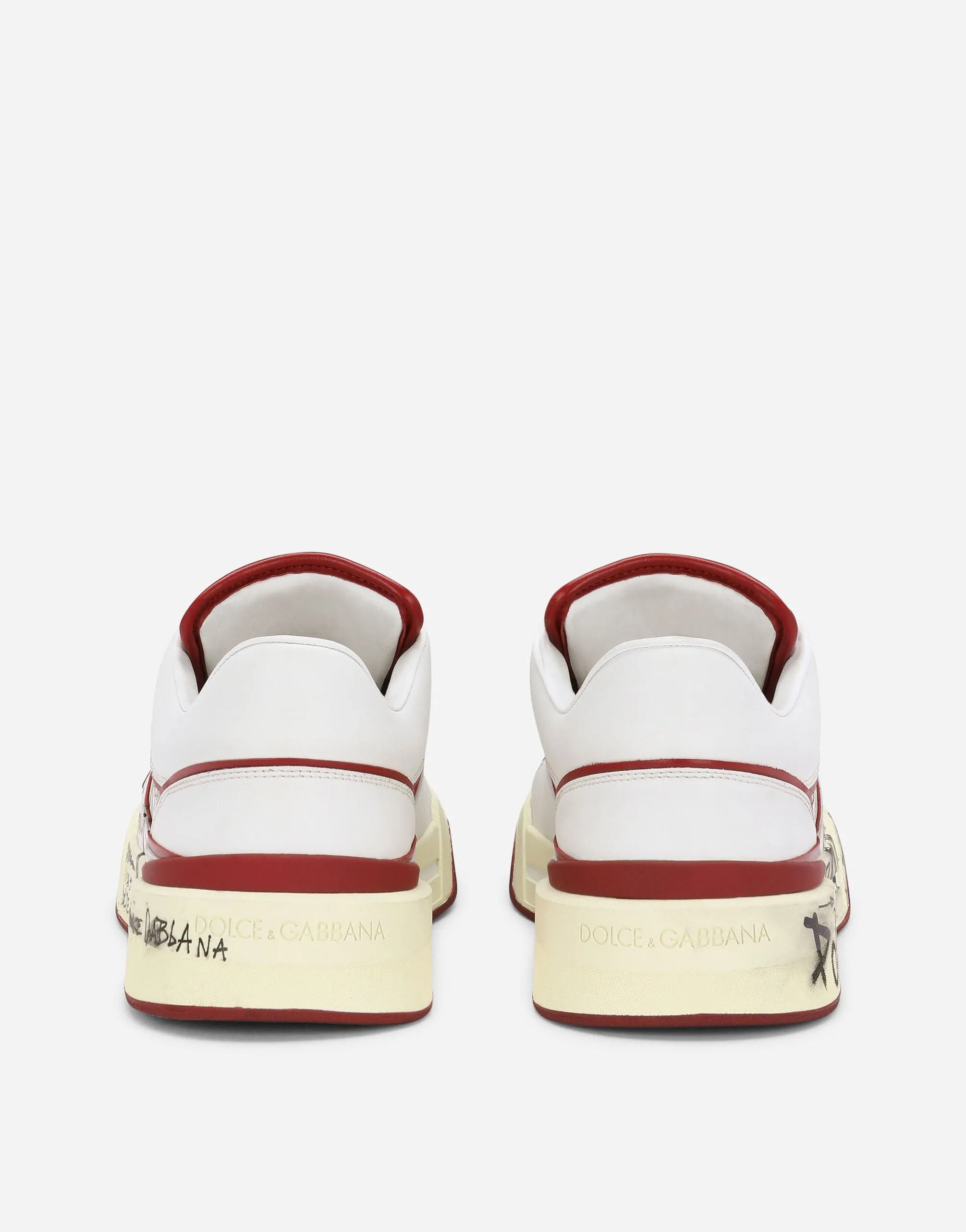 Graffiti-Print New Roma Sneakers