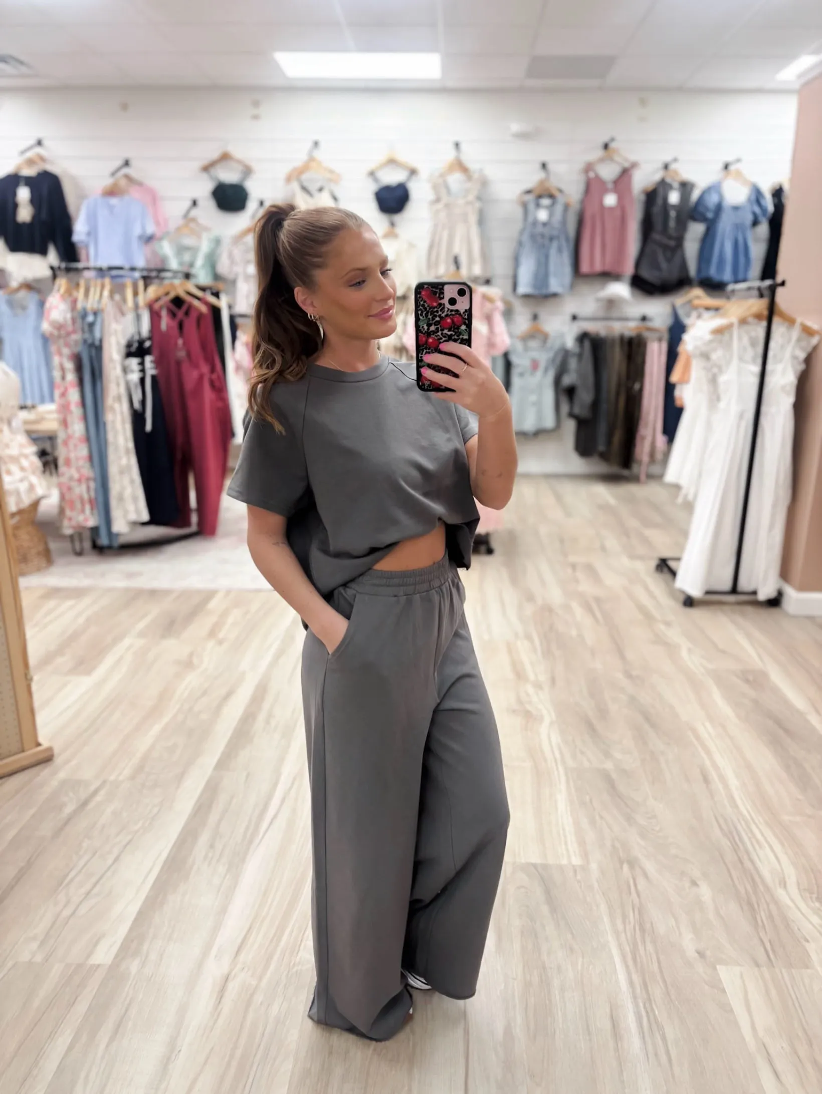 Kara Ash Olive Lounge Set