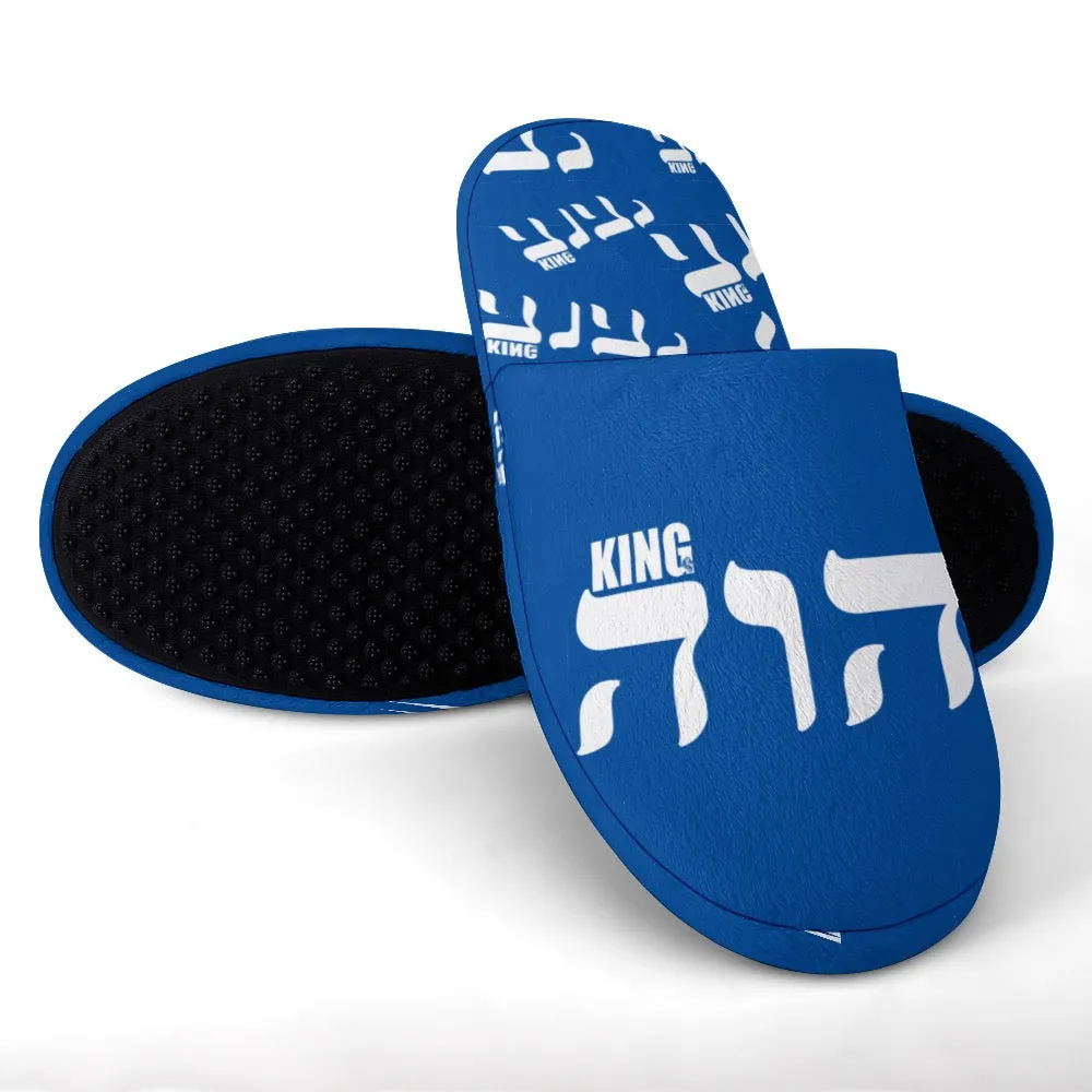 KING YAHWEH Plush Slippers