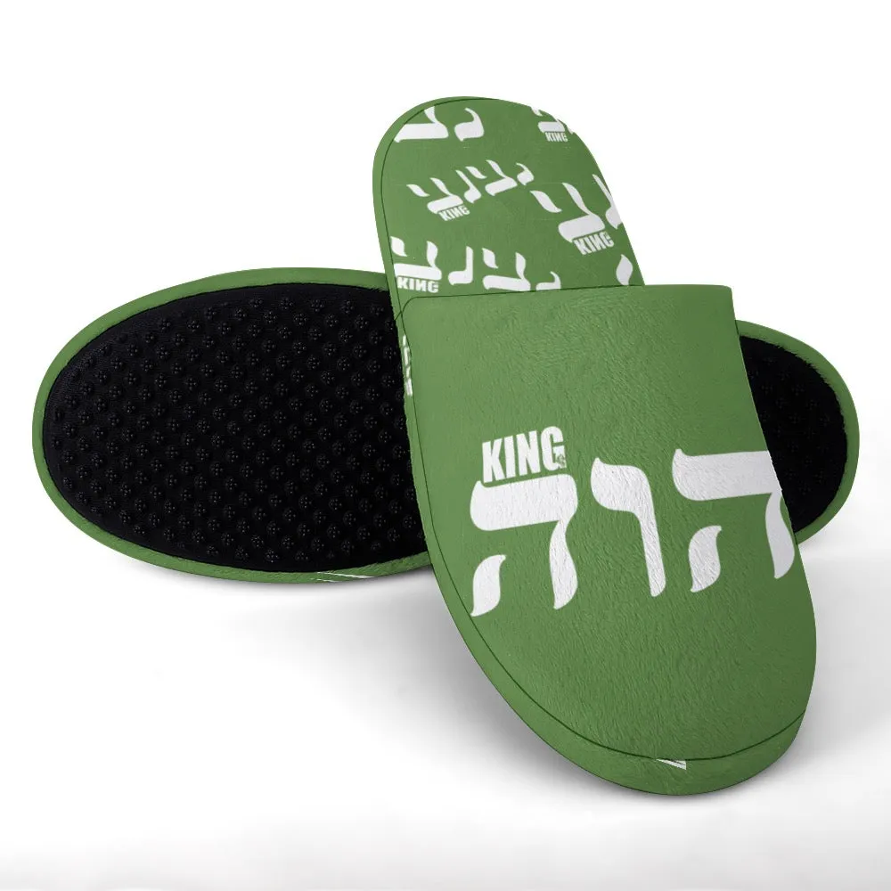 KING YAHWEH Plush Slippers
