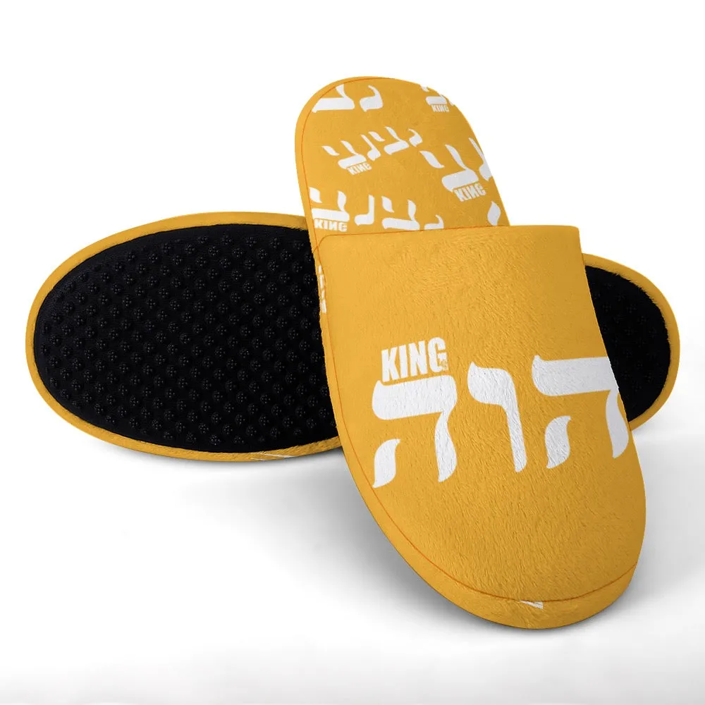 KING YAHWEH Plush Slippers