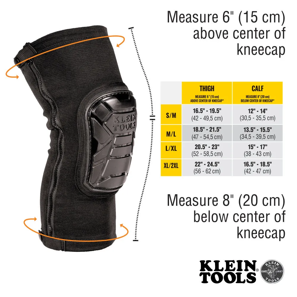 Klein 60850 Tough-Flex Knee Pad Sleeve XL/XXL