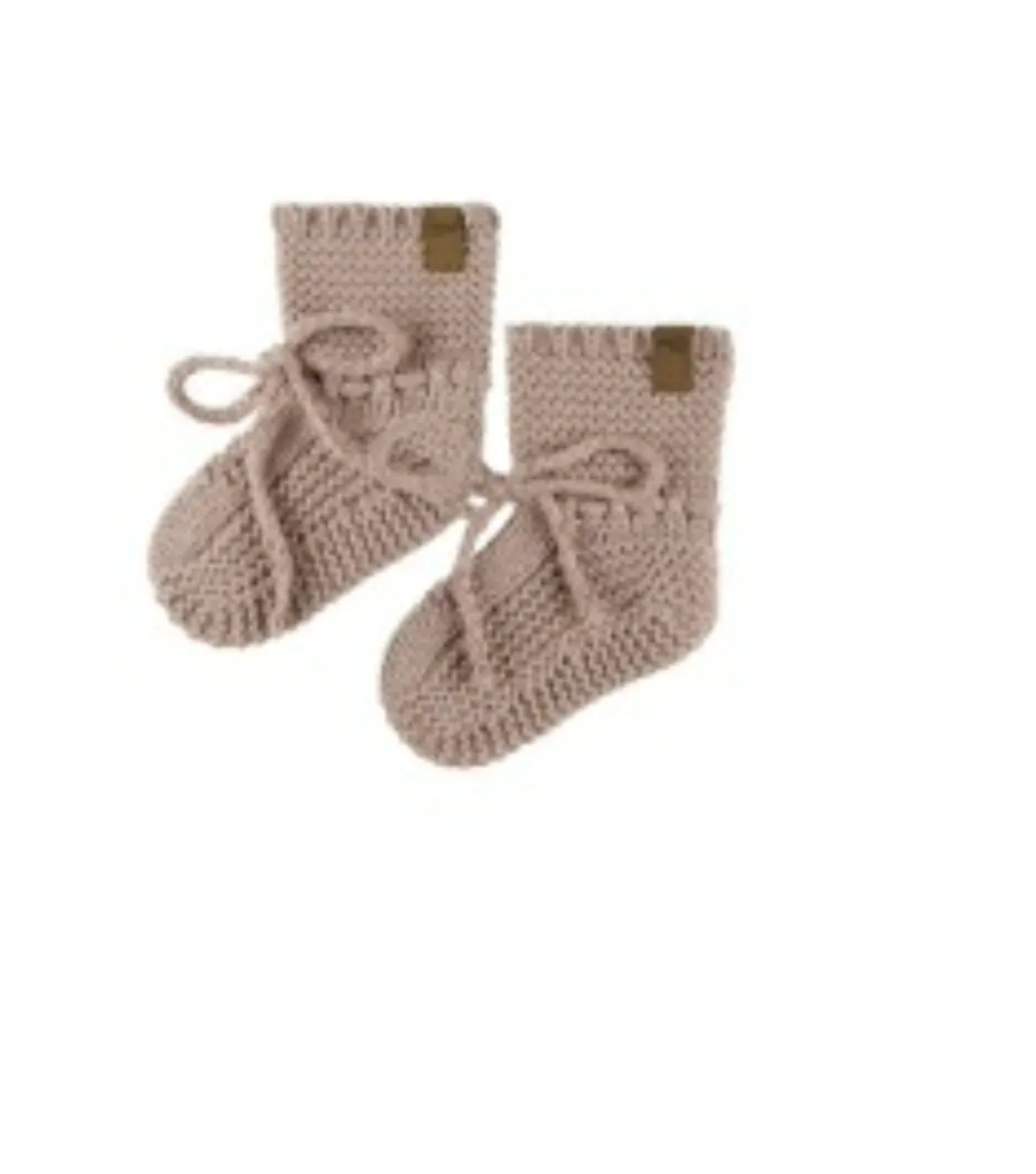 KNIT BOOTIES || MAUVE