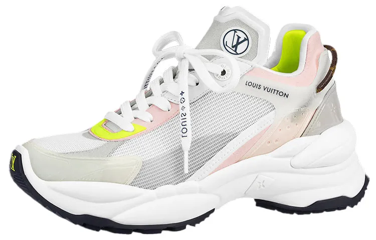 Louis Vuitton Run 55 Lifestyle sneakers, light grey/light green