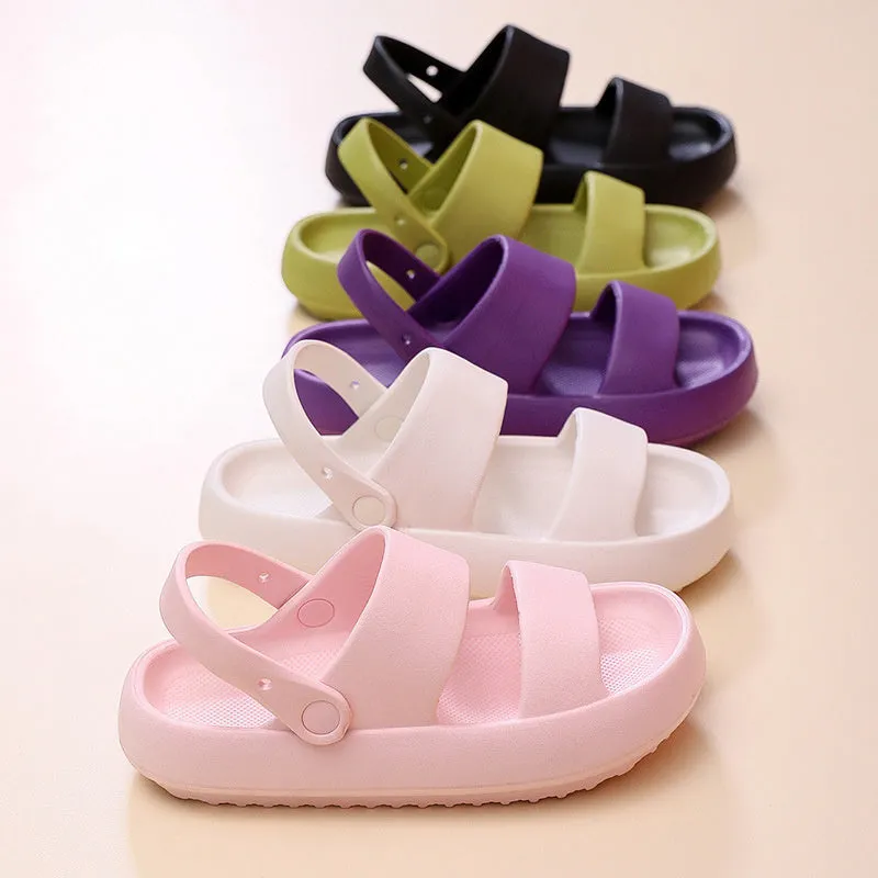 Lucyever 2022 Summer Thick Platform Cloud Slippers