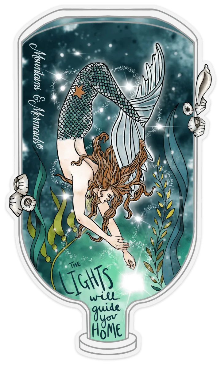 Luminary Mermaid Decal