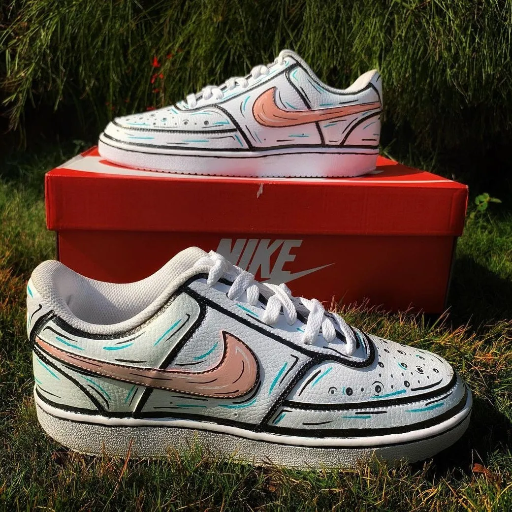 Macaron Graffiti Custom Air Force 1