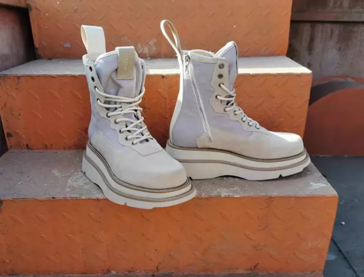 MARTINOX BROXA BRITISH STYLE HIGH TOP LEATHER BOOTS