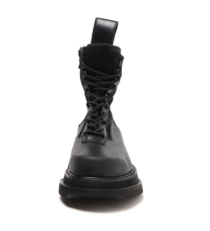 MARTINOX BROXA BRITISH STYLE HIGH TOP LEATHER BOOTS