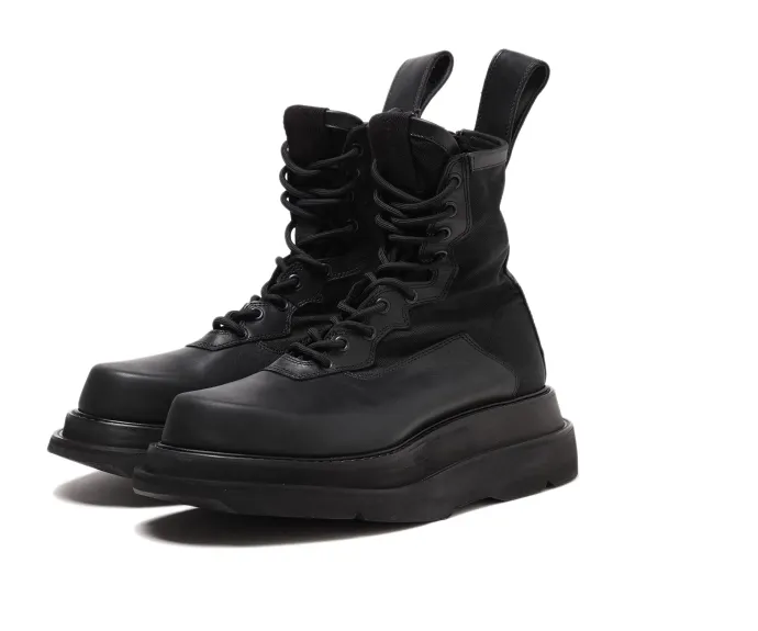 MARTINOX BROXA BRITISH STYLE HIGH TOP LEATHER BOOTS