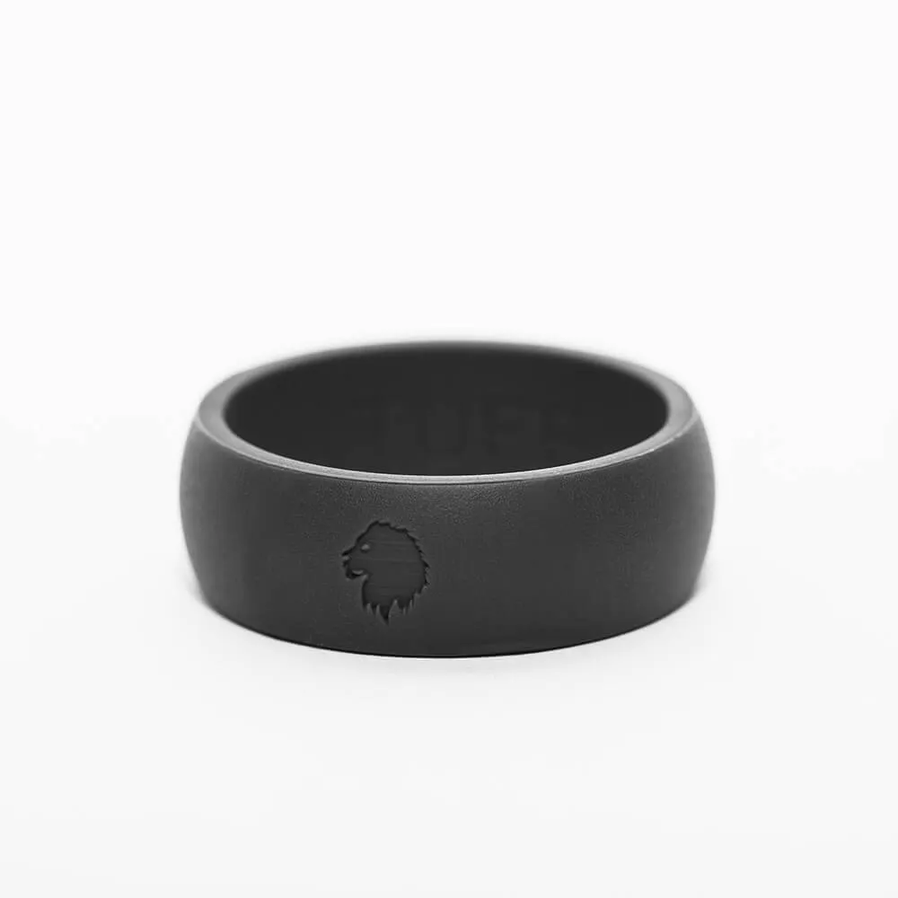 Men's 'Bold' silicone ring
