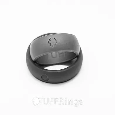 Men's 'Bold' silicone ring