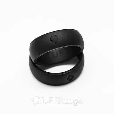 Men's 'Bold' silicone ring