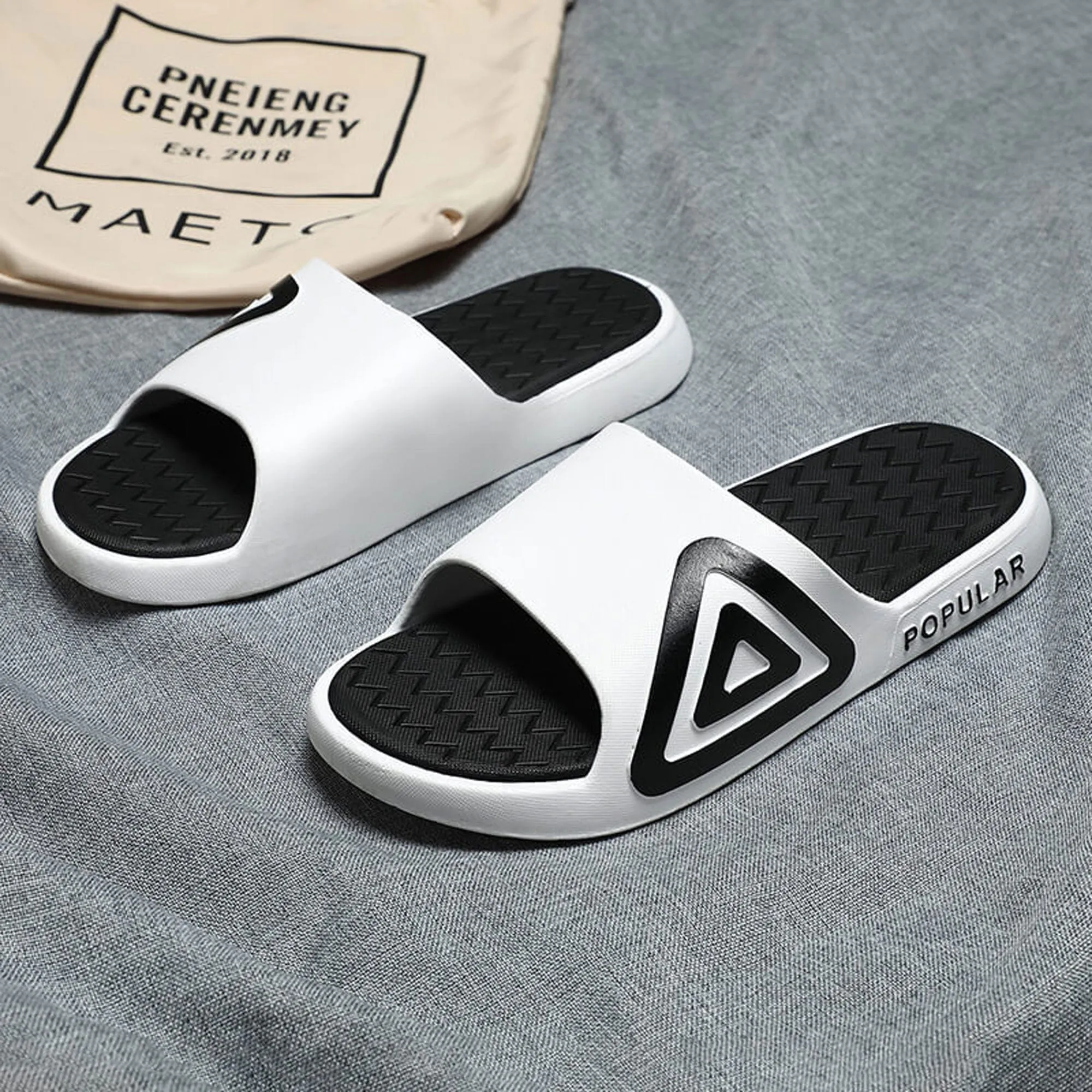 Men's Soft Bottom Outside Summer Slippers