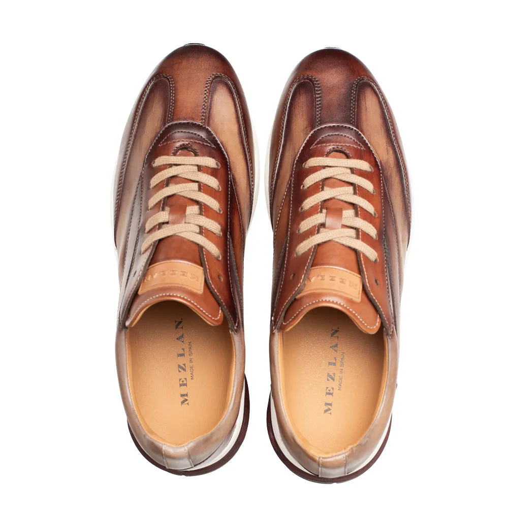 Mezlan Magico 21283 Men's Shoes Calf-Skin Leather Two-Toned Casual Sneakers (MZ3776)