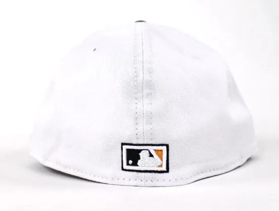 Montreal Expo 59Fifty New Era Fitted Hats (Jordan Retro 5 Gold Coin Gray Under Brim)