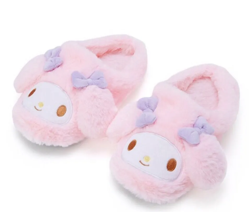 My Melody / Pochacco/ Kuromi / Hello Kitty / Pompompurin / Hangyodon/ Piano / Cinnamoroll / Little Twin Stars/ Room Slippers Shoes Slippers